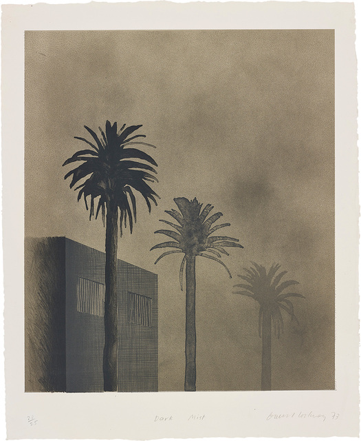 David Hockney, ‘Dark Mist’, 1973, Phillips