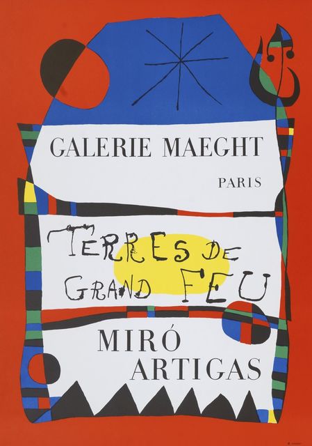 Joan Miró, ‘Terres de Grand Feu’, 1956, Roseberys