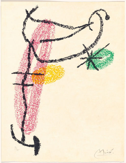 Joan Miró, ‘From: Bouquet de rêves pour Neila’, 1967, Koller Auctions