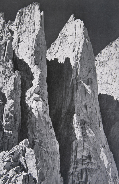 Ansel Adams, ‘Whitney Pinnacles (East Face)’, 1939, White Cross