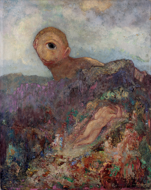 Odilon Redon, ‘The cyclops’, ca. 1914, Kröller-Müller Museum