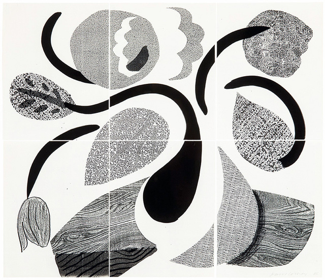 David Hockney, ‘Dancing Flowers, May 1986 ’, 1986, Kenneth A. Friedman & Co.