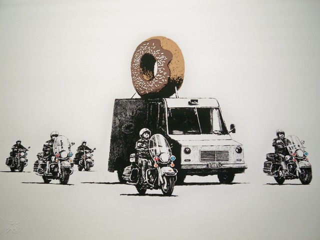 Banksy | Banksy Chocolate Donuts Print Edition of 299 Full ...