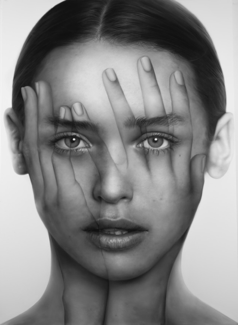 TIGRAN TSITOGHDZYAN, ‘Mirror C’, 2020, Painting, Drawing on print, FREMIN GALLERY