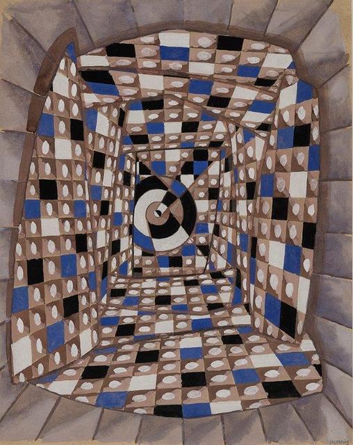 George L. K. Morris, ‘Untitled’, Unknown, Drawing, Collage or other Work on Paper, Gouache on paper, Addison Rowe Gallery