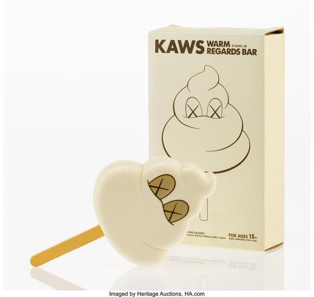 KAWS, ‘Warm Regards Bar (White)’, 2008, Heritage Auctions
