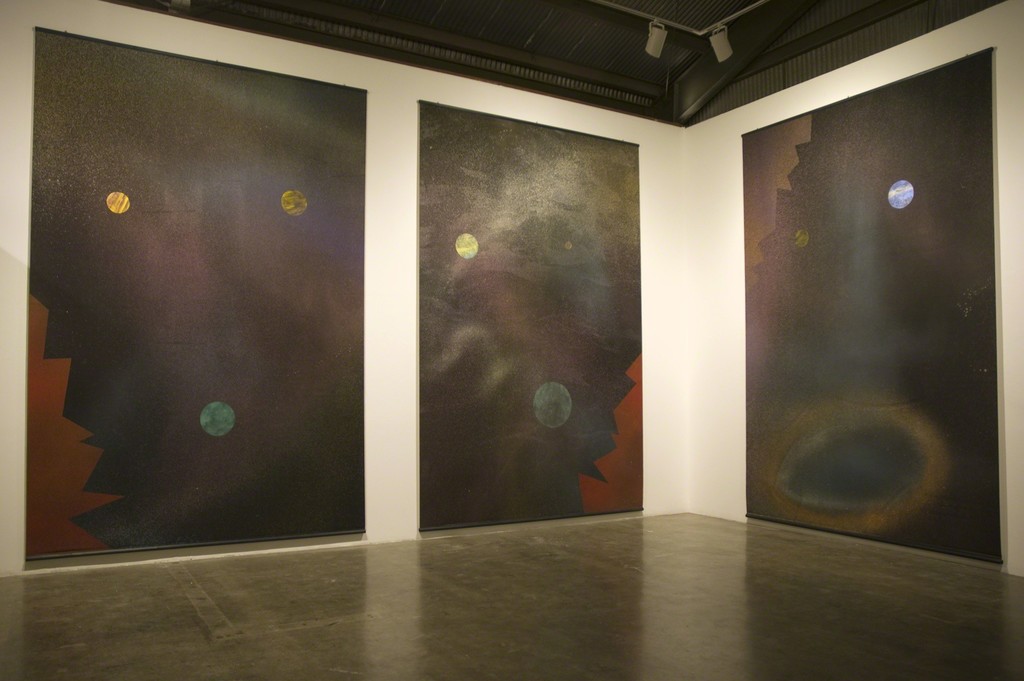 Installation view of "Billy Al Bengston," at Samuel Freeman, February 15, 2010. Installation view of "Billy Al Bengston," at Samuel Freeman, February 15, 2010.