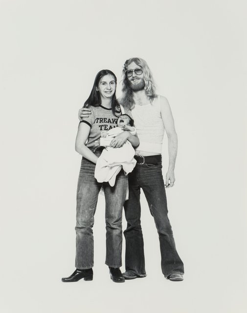Elliott Erwitt, ‘Hippie Couple and Child, Corning, New York’, Heritage Auctions