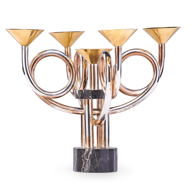 Matteo Thun, ‘WMF, Candelabrum, Germany’, Late 20th C., Rago/Wright