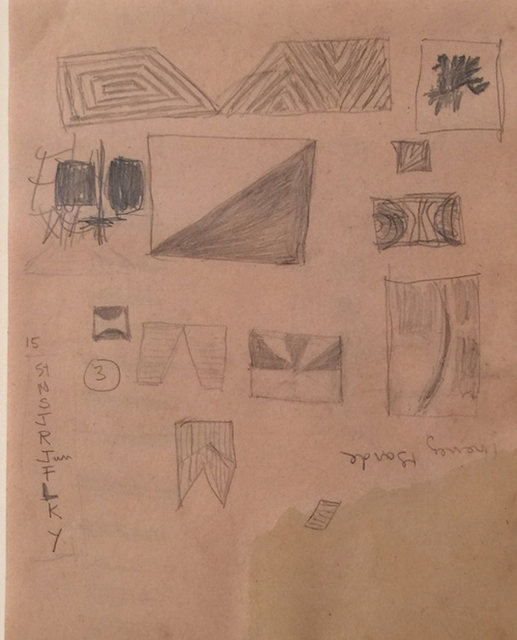 Frank Stella, ‘UNTITLED, SERIES STUDY’, 1960, Dean Borghi Fine Art