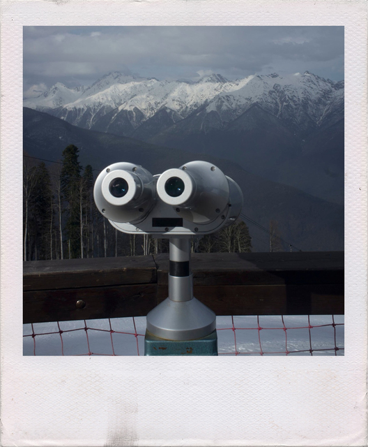 Thomas Dworzak, ‘Beyond Socchi’, 2012, Photography, Archival pigment print on aluminium plate, °CLAIRbyKahn Galerie