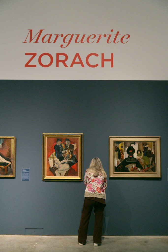 Installation view of "O'Keeffe, Stettheimer, Torr, Zorach: Women Modernists in New York" at Norton Museum of Art, West Palm Beach (2016). Photo credit: Tom Brodigan, Courtesy of Norton Museum of Art Installation view of "O'Keeffe, Stettheimer, Torr, Zorach: Women Modernists in New York" at Norton Museum of Art, West Palm Beach (2016). Photo credit: Tom Brodigan, Courtesy of Norton Museum of Art