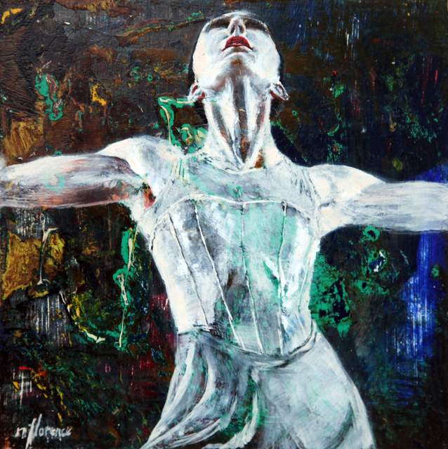 Nathan Florence, ‘Beckanne’, 2017, Painting, Oil on acrylic on board, Modern West