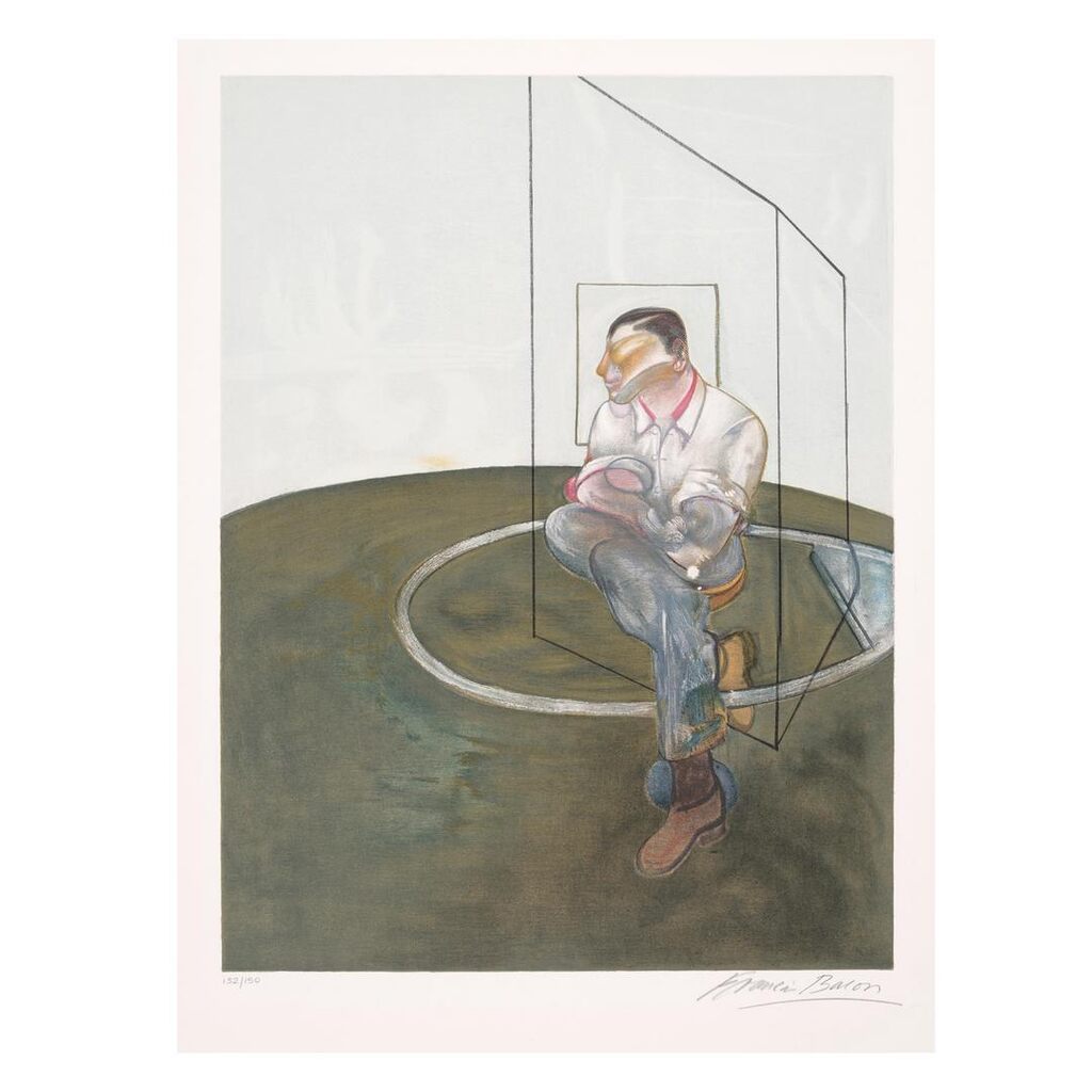 Francis Bacon - Study for a Portrait of John Edwards (Sabatier 20)