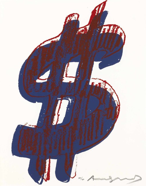 Andy Warhol, ‘$ (1): one plate’, 1982, Christie's
