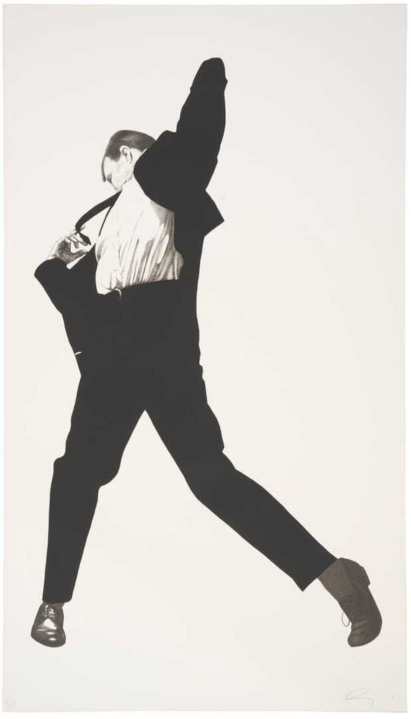 Robert Longo - Eric, from Men in the Cities