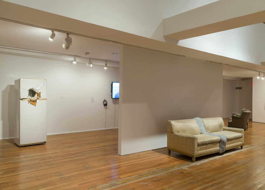 Rodney McMillian: Views of Main Street (installation view). The Studio Museum in Harlem, March 24–June 26, 2016. Photo: Adam Reich Rodney McMillian: Views of Main Street (installation view). The Studio Museum in Harlem, March 24–June 26, 2016. Photo: Adam Reich