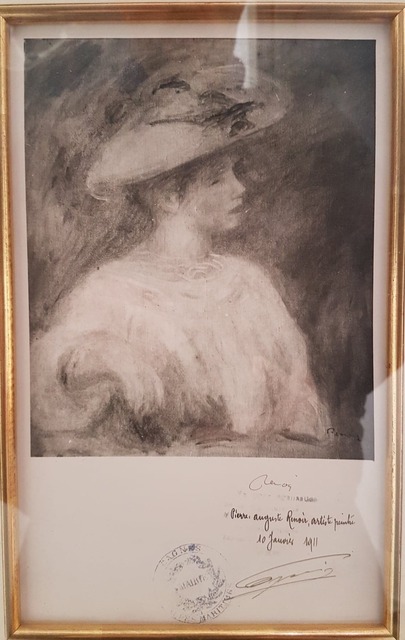 Pierre-Auguste Renoir, ‘Hand-signed (by Renoir) Studio Photograph’, 1911, Hidden