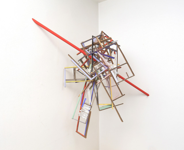 Ana Tiscornia, ‘Corner with Red Line’, 2014, Nora Fisch