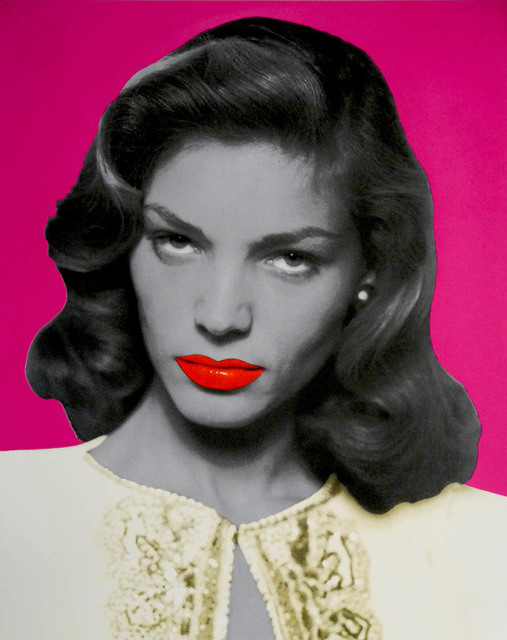 David Studwell, ‘Lauren Bacall, Pink’, 2017-2019, Print, Screen print, Tanya Baxter Contemporary
