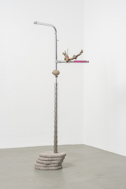 Vikenti Komitski, ‘Untitled’, 2021, Sculpture, Metal, concrete, wood, HVW8 Art + Design Gallery