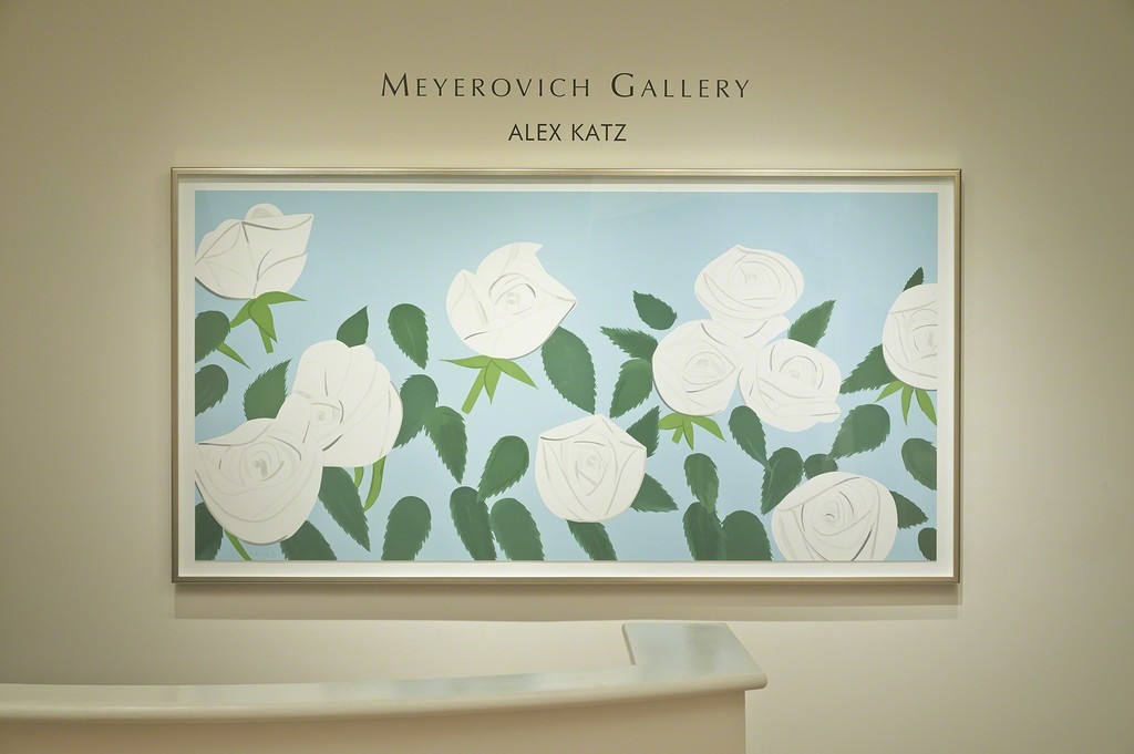 Alex Katz installation at Meyerovich Gallery Alex Katz installation at Meyerovich Gallery