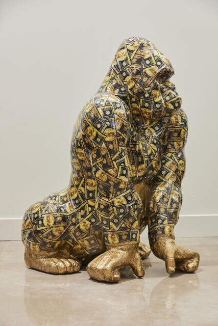 Fashion bear stand - Louis Vuitton - High-End Art sculpture – theluxxart