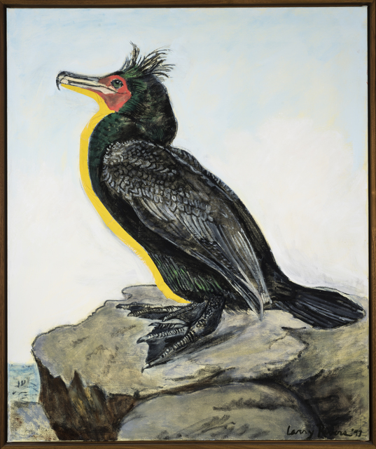 Larry Rivers, ‘Double Crested Cormorant,’, 1997, Painting, Oil on canvas, The Sunfair Gallery