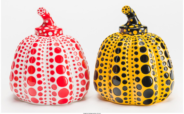 Yayoi Kusama, ‘Red and Yellow Pumpkin (Open Edition) (2 works)’, Heritage Auctions