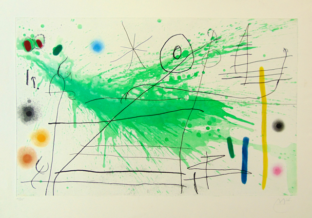 Joan Miró, ‘Composition III, from: A Trip to the Country | Partie de Campagne III’, 1967, Gilden's Art Gallery