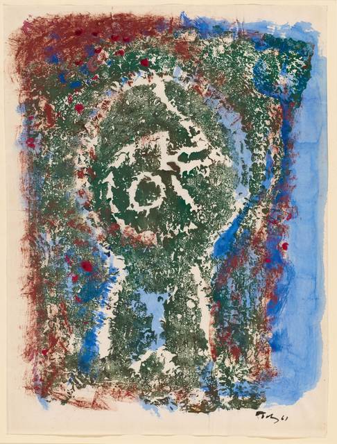 Mark Tobey, ‘Untitled’, 1961, Drawing, Collage or other Work on Paper, Gouache and watercolour on thin wove paper, Koller Auctions