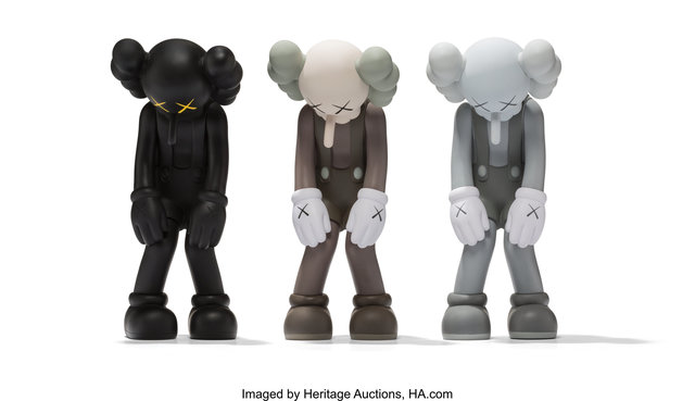 KAWS, ‘Small Lie, set of three’, 2017, Heritage Auctions