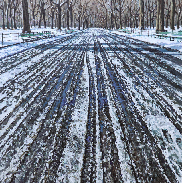 Richard Combes, ‘Snow Tracks in Central Park’, 2019, Gallery Henoch