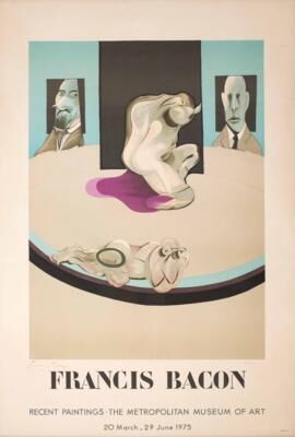 Francis Bacon - Metropolitan Museum of Art - exhibition poster
