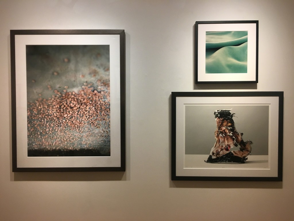 L to R: "Cluster" by Brian Lane, "Motel Blanket" by Morgan Cohen, "Fifth Ave" by Charles Shotwell L to R: "Cluster" by Brian Lane, "Motel Blanket" by Morgan Cohen, "Fifth Ave" by Charles Shotwell