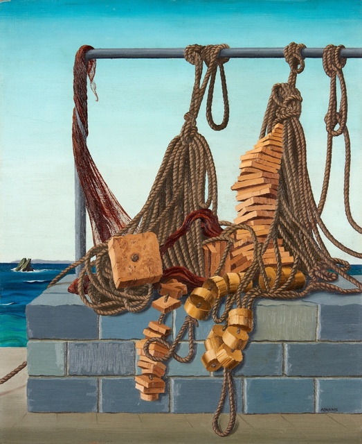 Marion Elizabeth Adnams, ‘Fishing Gear, Sark’, ca. 1930, Liss Llewellyn