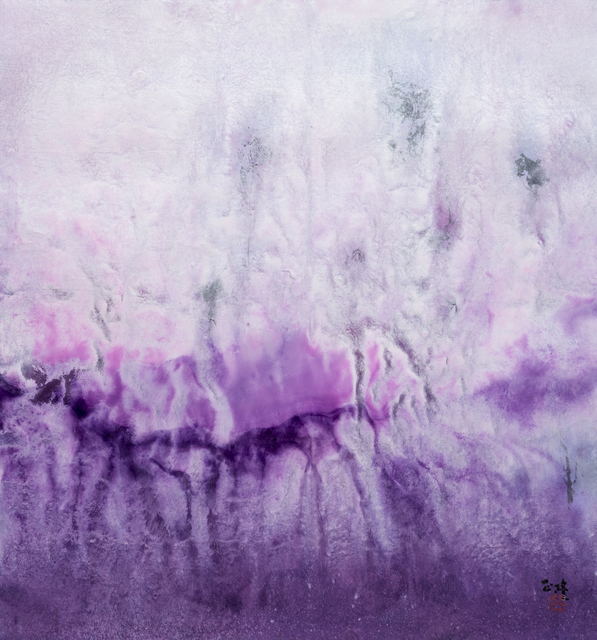 CHEN ZHENG-LONG 陳正隆, ‘Purple Rose 紫玫瑰’, 2017, Painting, Ink,Acrylic, ESTYLE ART GALLERY 藝時代畫廊