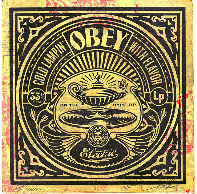 Shepard Fairey, ‘Cold Lampin’’, 2013, Underdogs Gallery
