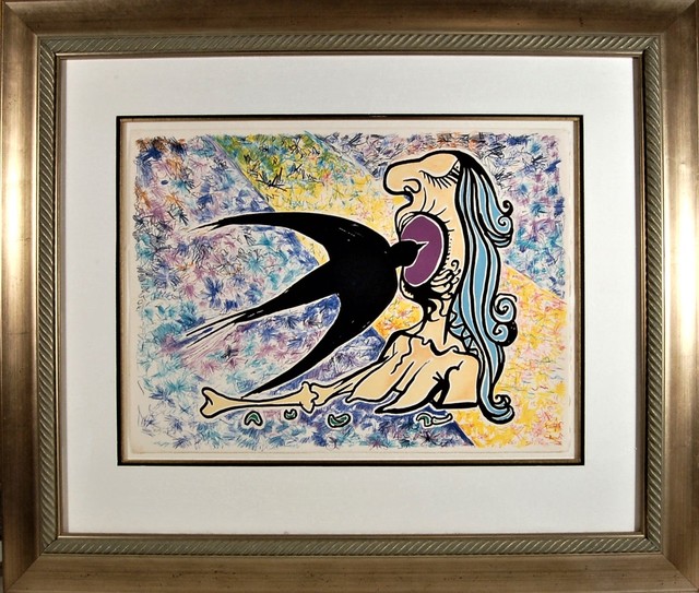 Salvador Dalí, ‘L'Hirondelle’, 1973, Joseph Grossman Fine Art Gallery