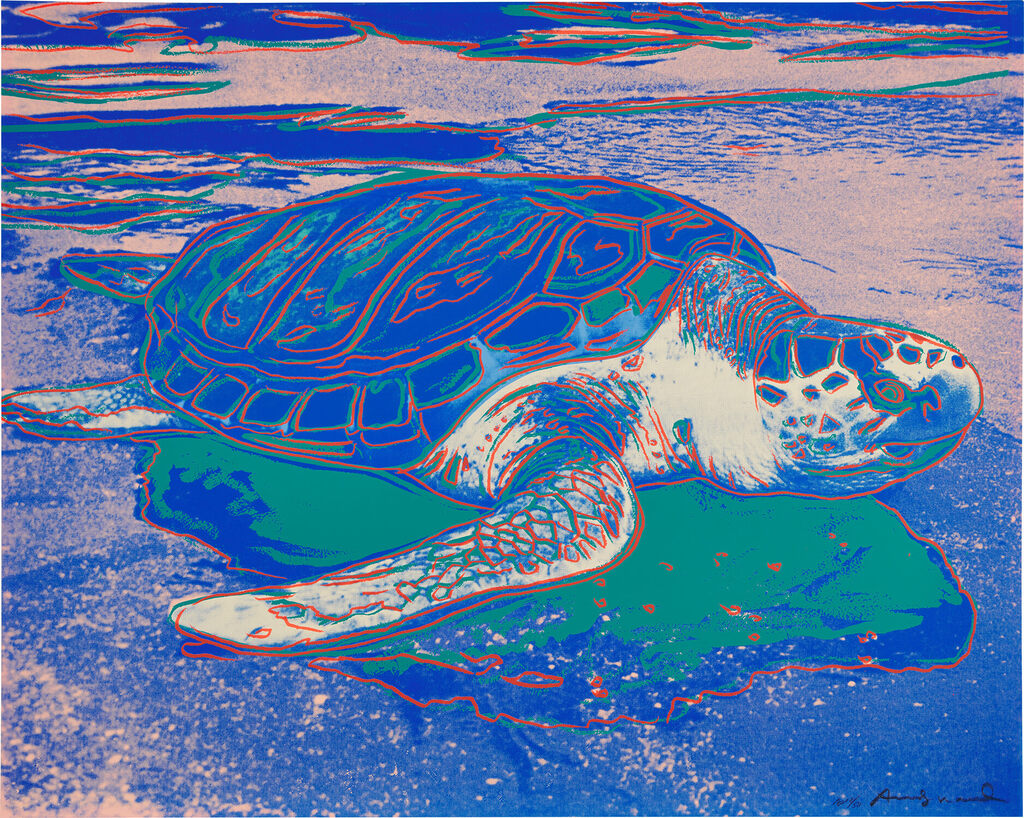 Andy Warhol - Turtle (F. & S. 360A)