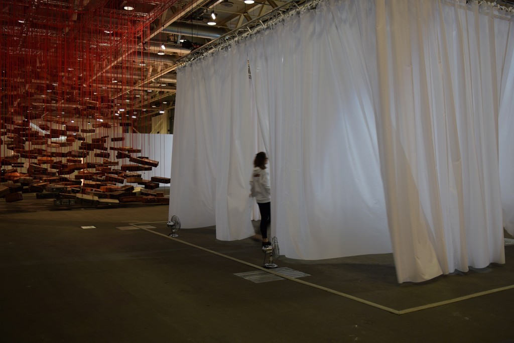 Borzo Gallery at Art Basel Unlimited
Marinus Boezem, "Show IX - The Curtain Room", 1965 - 2016 Borzo Gallery at Art Basel Unlimited
Marinus Boezem, "Show IX - The Curtain Room", 1965 - 2016