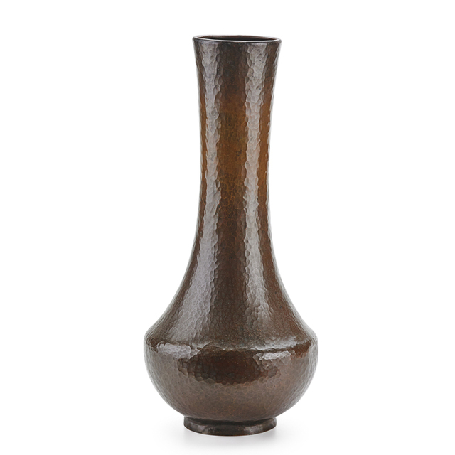 Hans Jauchen Pottery, ‘Tall Vase, San Francisco, CA’, 1920s, Rago/Wright