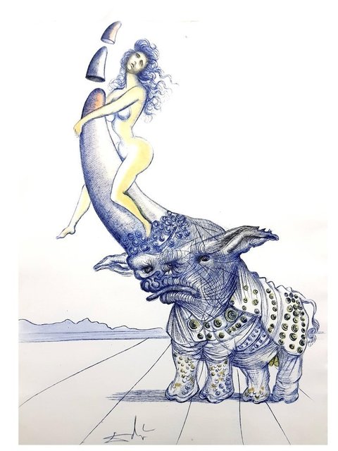 Salvador Dalí, ‘Complete Portfolio of 21 etchings "Casanova" by Salvador Dali’, 1967, Galerie Philia