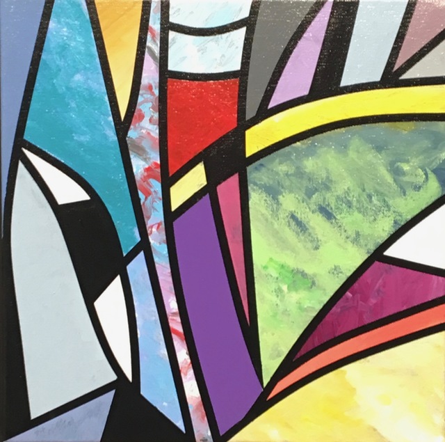 David L. Hughes, ‘Yellow Streak’, 2018, Painting, Acrylic on Canvas, Art Attack SF
