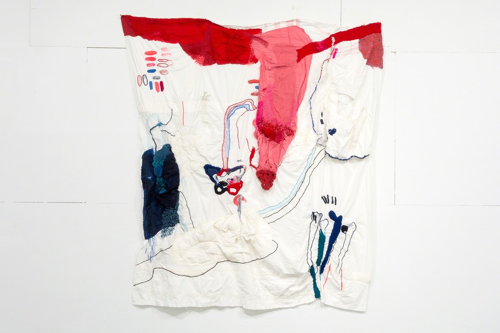 A textile work by Florencia Walfisch. A textile work by Florencia Walfisch.