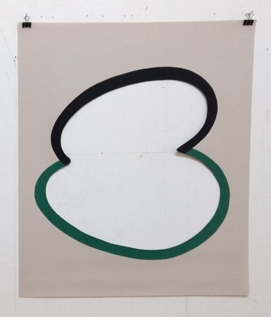 Kirsten Mosel, ‘#3’, 2013-2014, Painting, Lacquer and cuter on canvas, Gachi Prieto