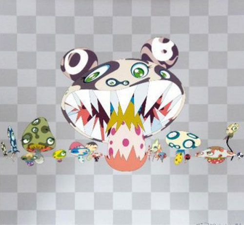 Takashi Murakami, ‘Here Comes Media’, 2001, Print, Serigraph in colors, ed. 300, Nohra Haime Gallery