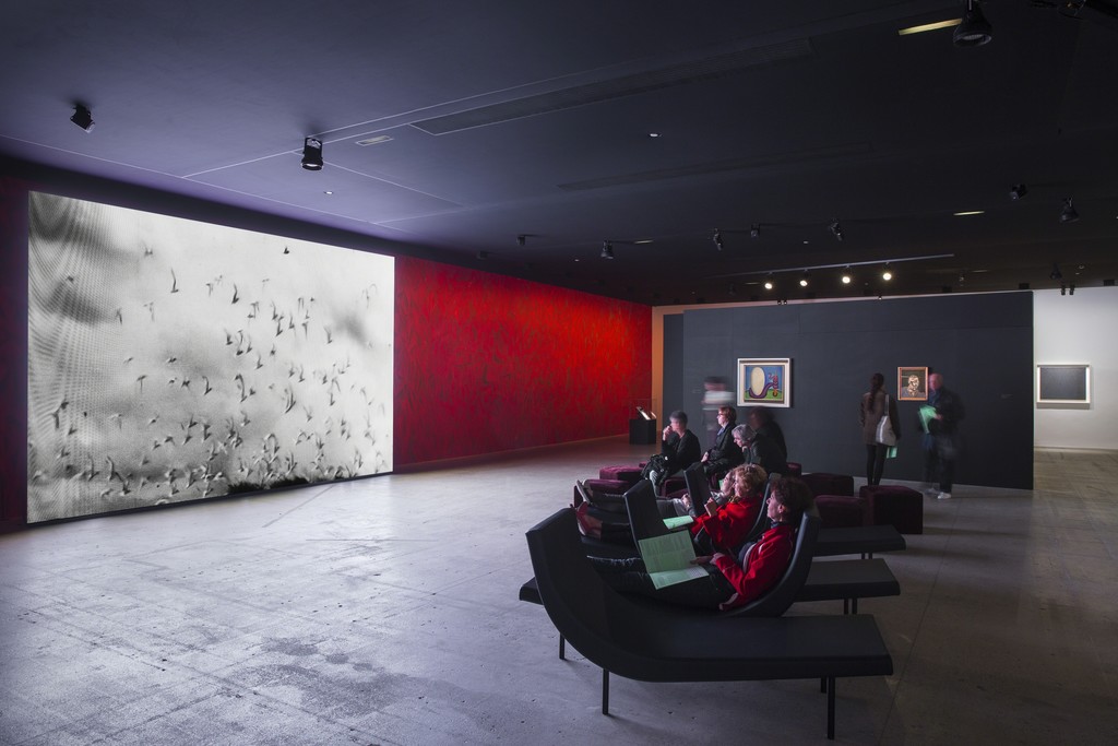 View of the exhibition "The Inhabitants," Fondation Cartier pour l’art contemporain, Paris. Photo © Olivier Ouadah View of the exhibition "The Inhabitants," Fondation Cartier pour l’art contemporain, Paris. Photo © Olivier Ouadah