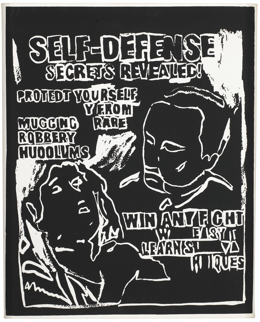 Andy Warhol - Self-Defense (Negative)
