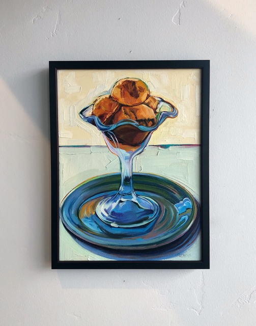 Michael Blessing, ‘Ice Cream in a Blue Goblet’, Underscore Art